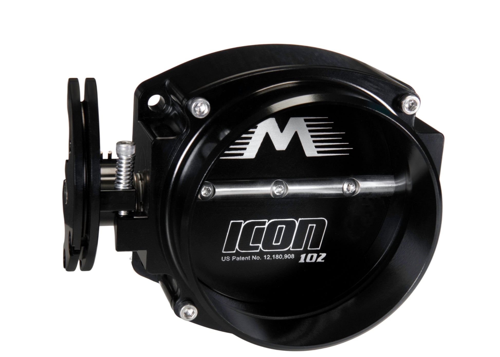ICON Race 102/105mm Cable Drive Throttle Body (Black) w/ Interchangeable Connection - Motion Raceworks