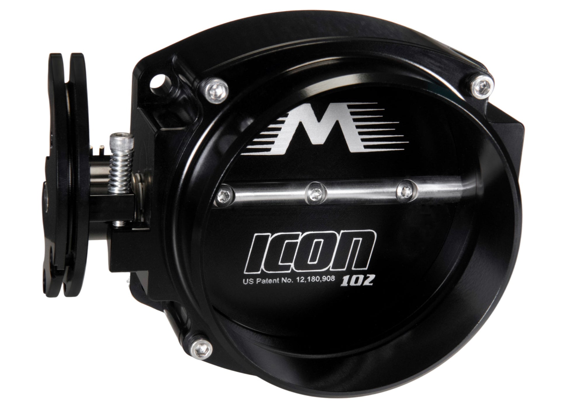 ICON Race 102/105mm Cable Drive Throttle Body (Black) w/ Interchangeable Connection - Motion Raceworks