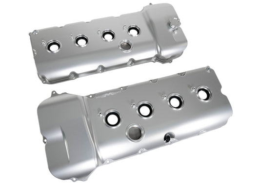 Motion Raceworks Billet Coyote Valve Covers Clear Anodizing