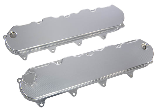 Motion Billet Gen V LT Valve Covers (Clear Anodized Finish) 11-120