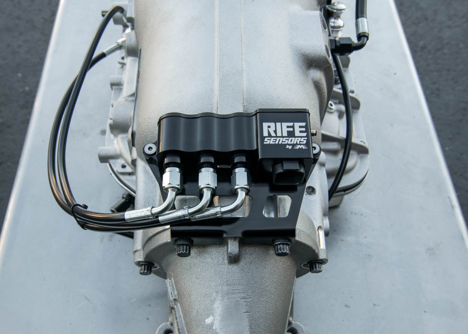 RIFE ProMod Series Transmission Combo Pack for TH400 Lock Up Transmission Pressure Triple Sensor Block Kit with Mount - Motion Raceworks