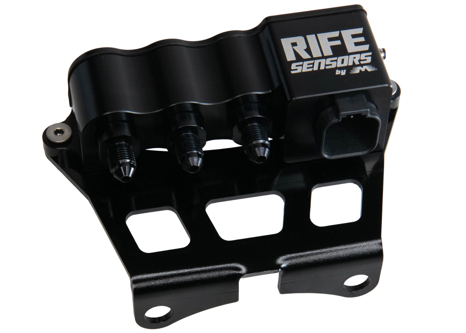 RIFE ProMod Series Transmission Combo Pack for TH400 Lock Up Transmission Pressure Triple Sensor Block Kit with Mount - Motion Raceworks