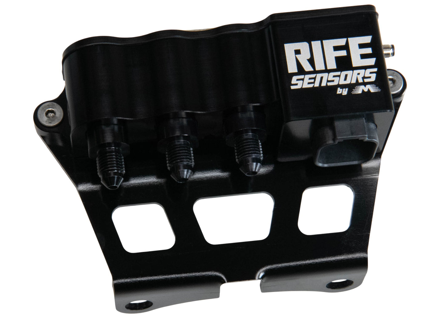 RIFE ProMod Series Transmission Combo Pack for TH400 Lock Up Transmission Pressure Triple Sensor Block Kit with Mount - Motion Raceworks