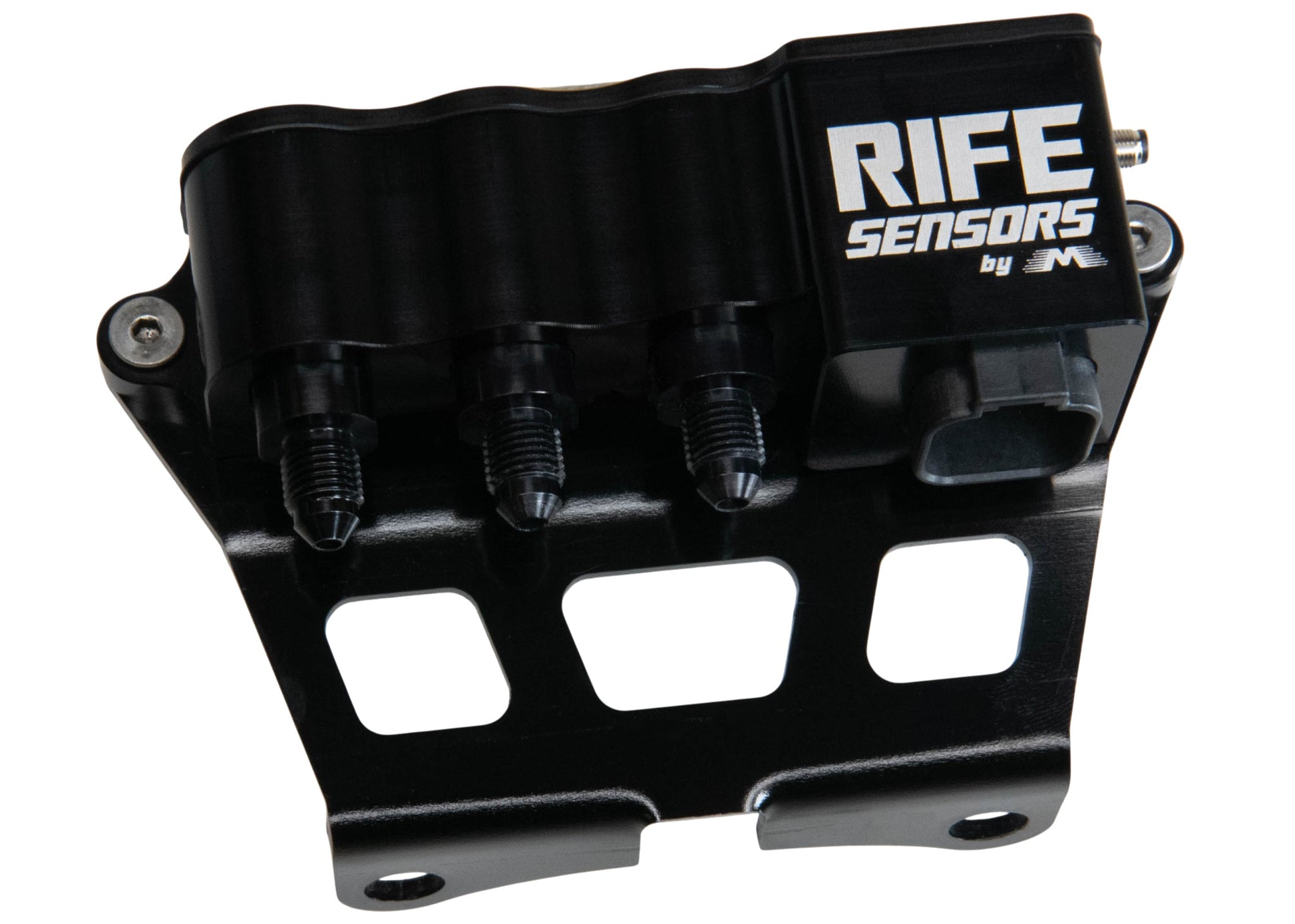 RIFE ProMod Series Transmission Combo Pack for TH400 Lock Up Transmission Pressure Triple Sensor Block Kit with Mount - Motion Raceworks