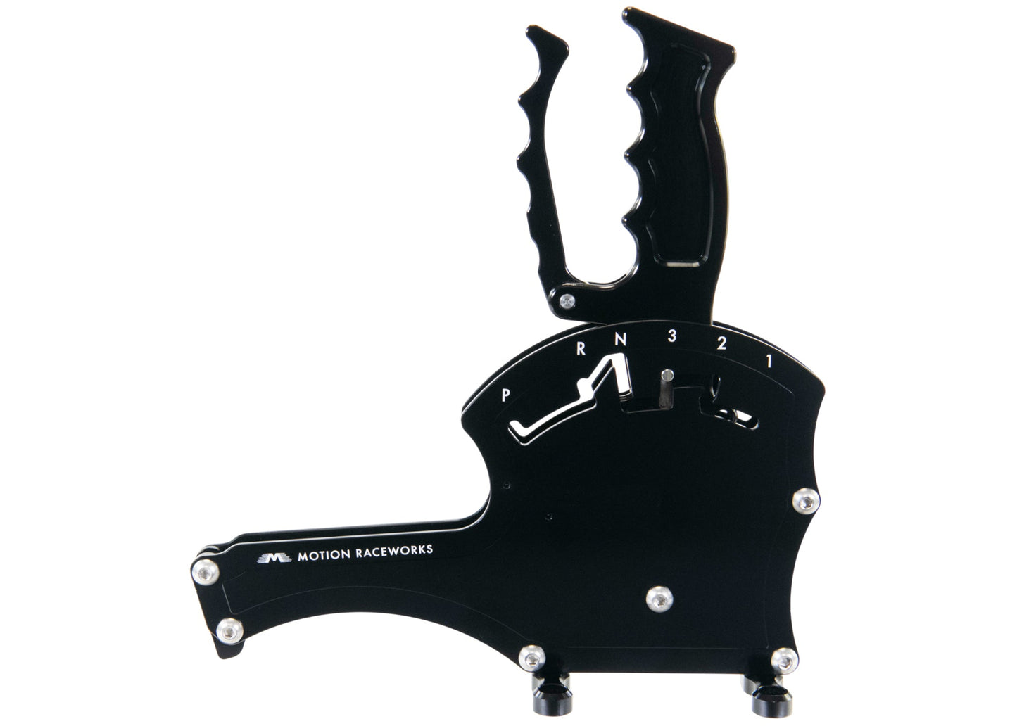 TH350 3 Speed Forward Pattern Operator Series Billet Shifter Front Exit - Motion Raceworks