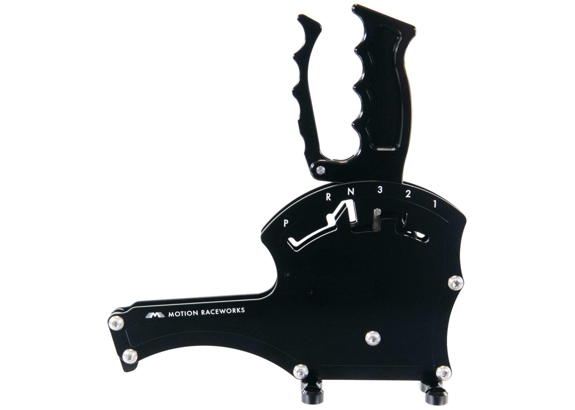 TH350 3 Speed Forward Pattern Operator Series Billet Shifter Front Exit - Motion Raceworks