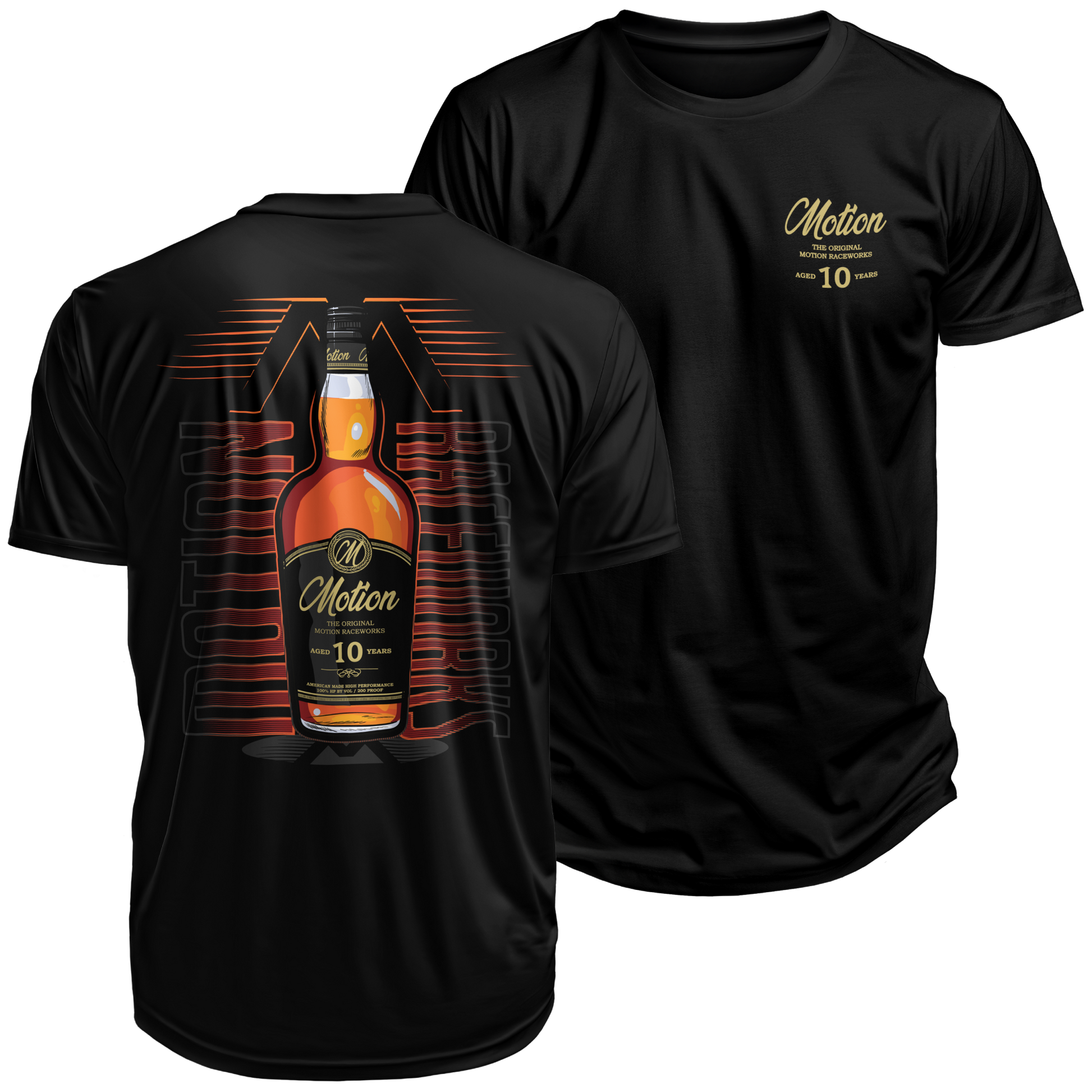 Motion Raceworks Aged 10 Years Bourbon Shirt - Motion Raceworks