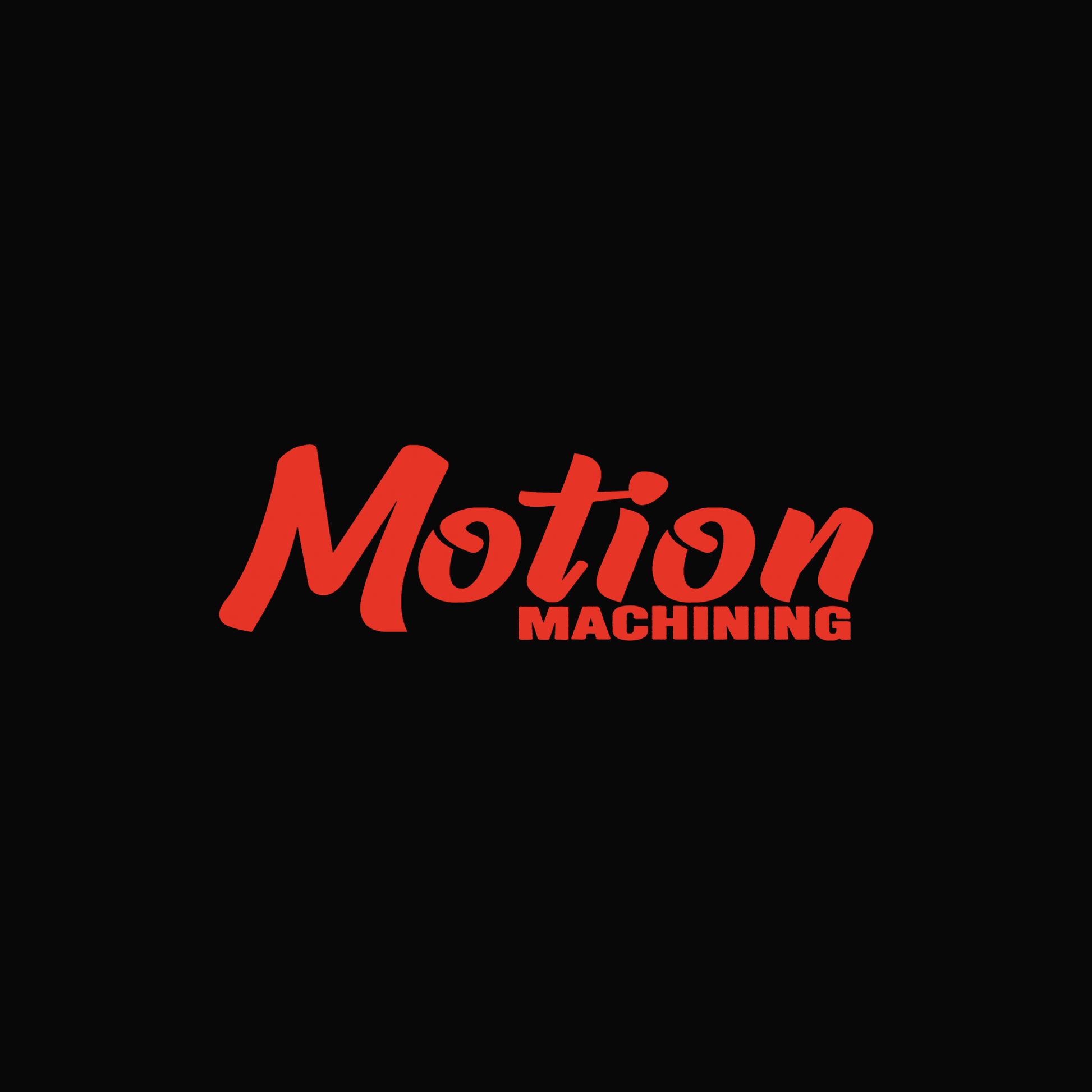 We make em at night… CNC machine shirt - Motion Raceworks