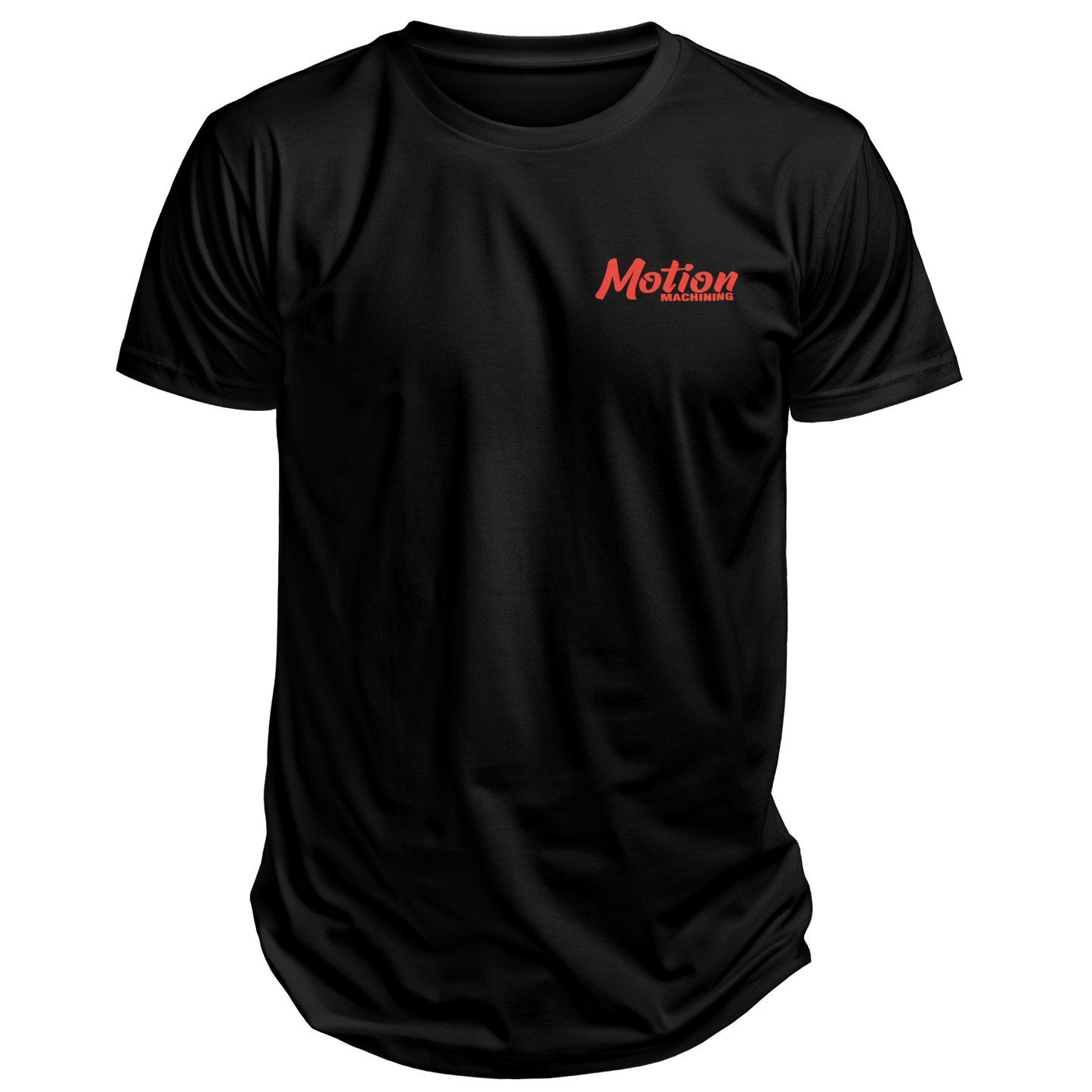We make em at night… CNC machine shirt - Motion Raceworks