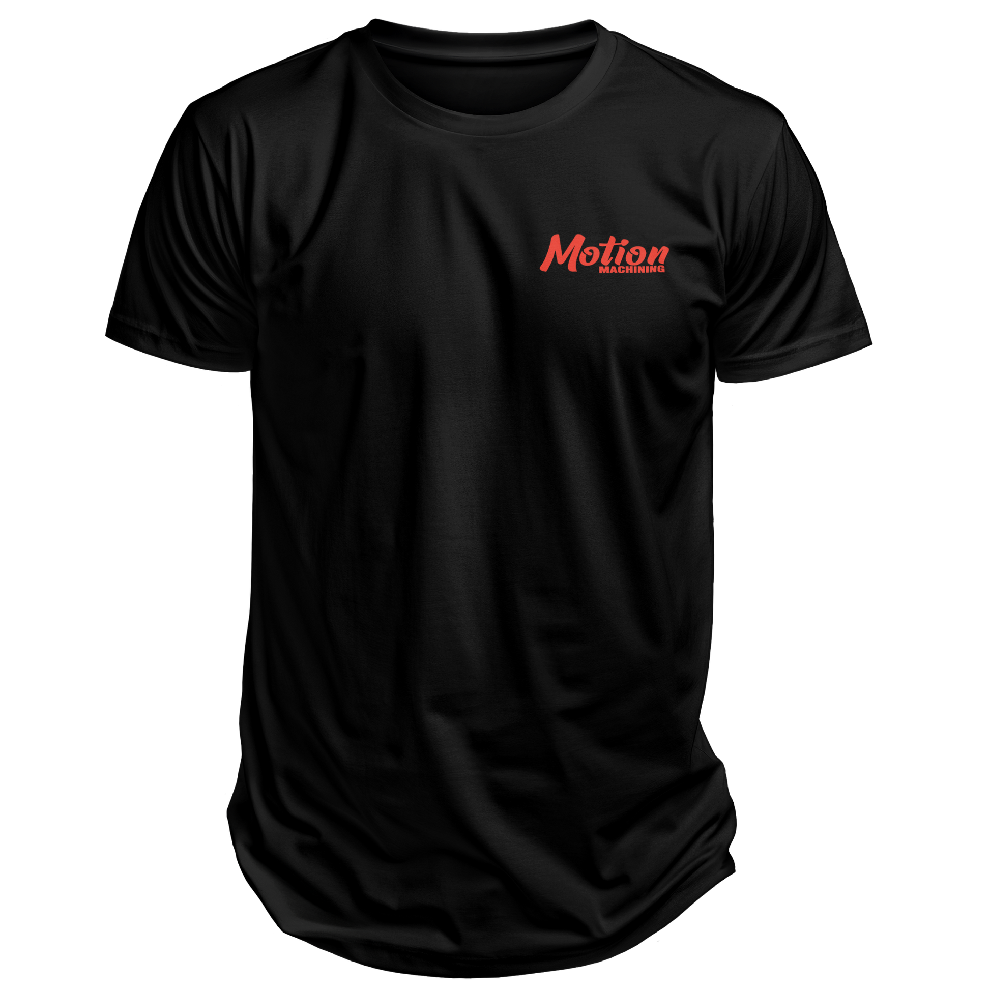 We make em at night… CNC machine shirt - Motion Raceworks