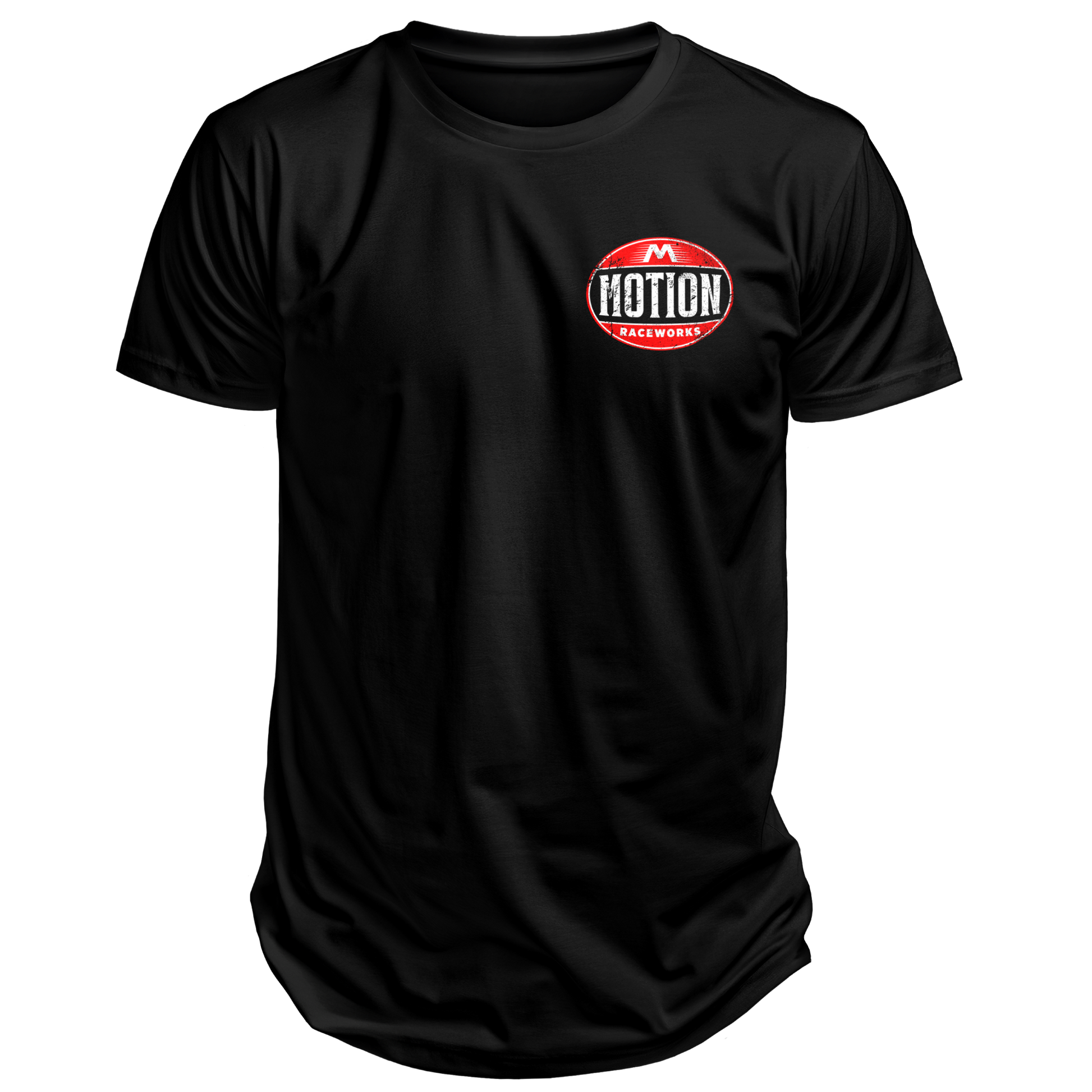 Motion Vintage Series Oil Can Shirt Black - Motion Raceworks