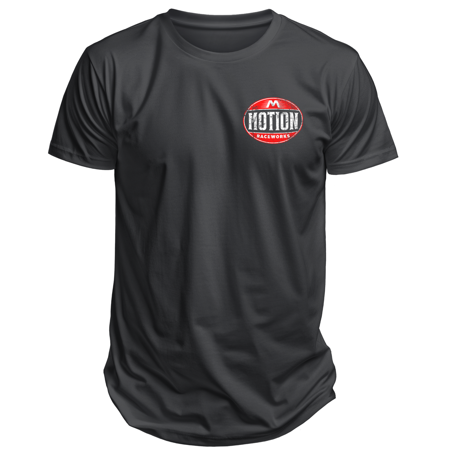 Motion Vintage Series Oil Can Shirt Gray - Motion Raceworks