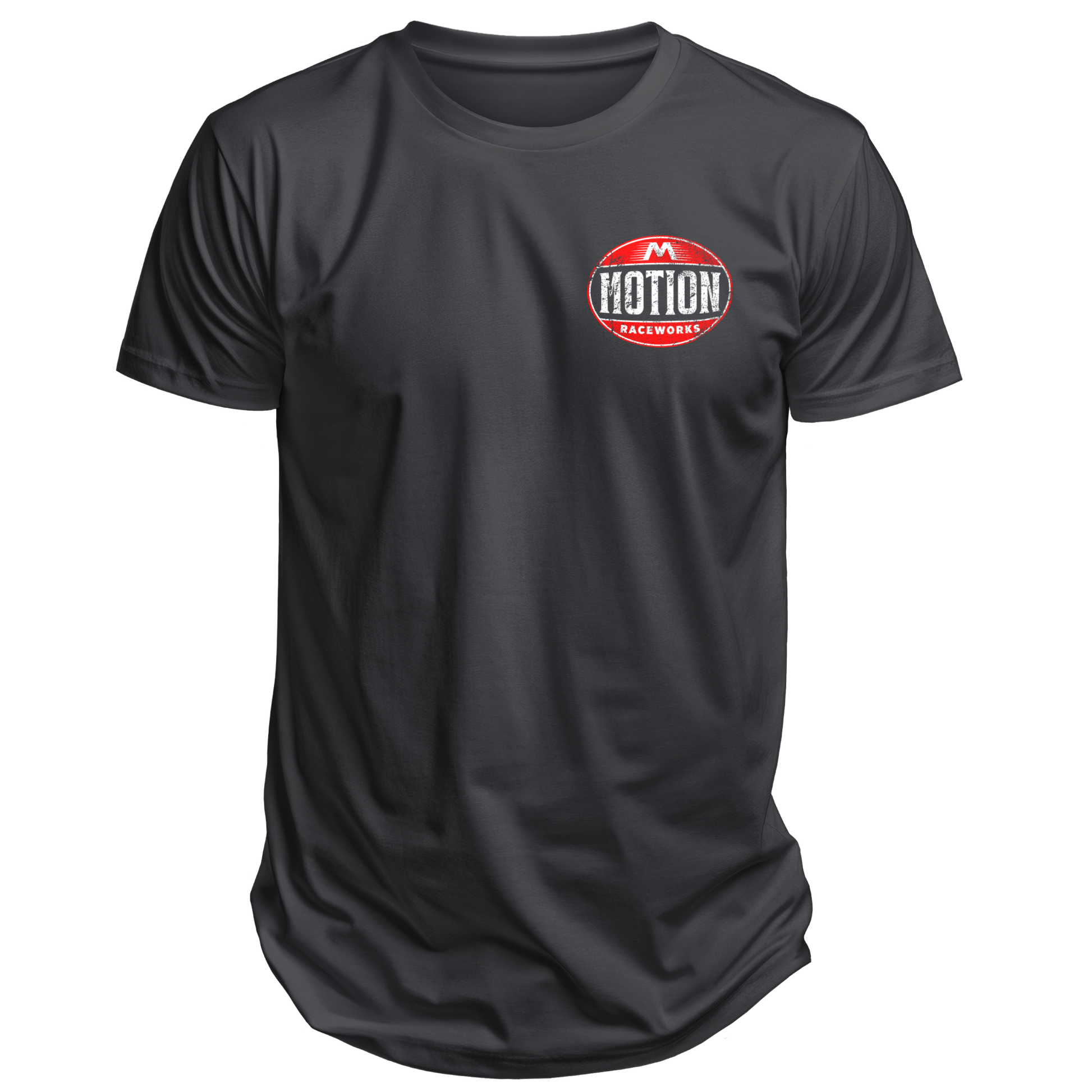 Motion Vintage Series Oil Can Shirt Gray - Motion Raceworks