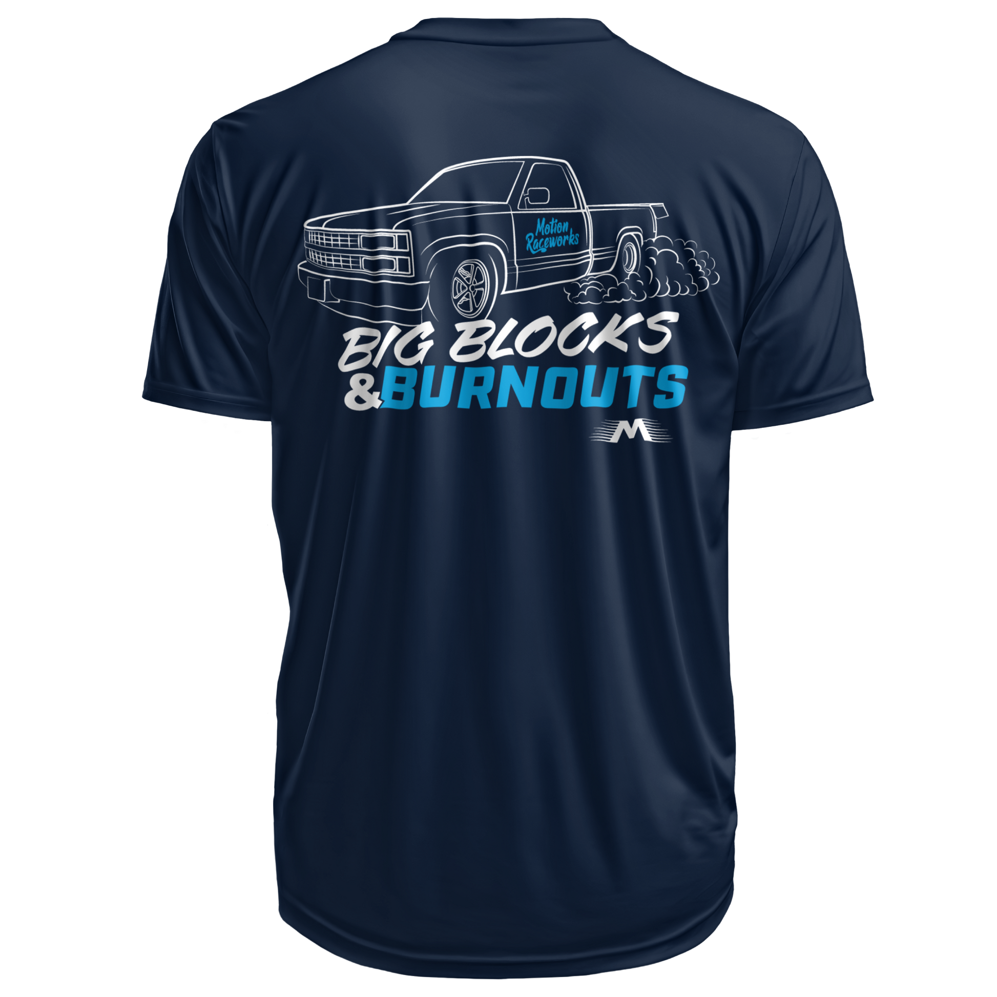 OBS Big Blocks & Burnouts Shirt - Motion Raceworks