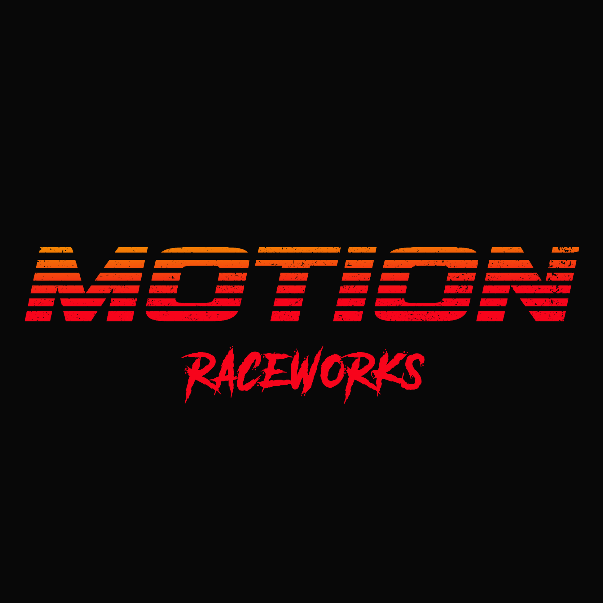 Red Fade Motion Raceworks Shirt - Motion Raceworks