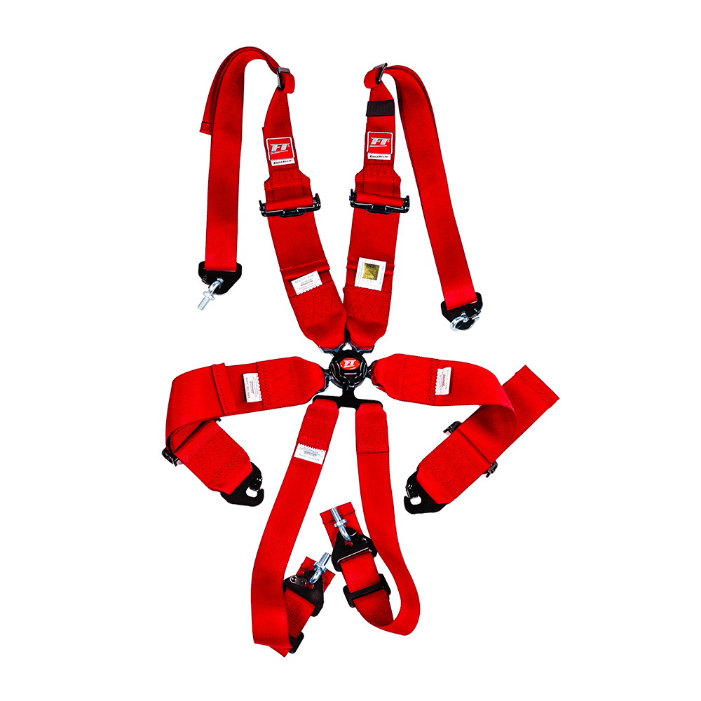 FT PRO 6 Point Camlock Racing Harness FIA 2/3