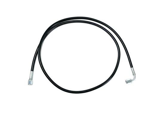 RIFE 3AN Black 72" Hose Straight/90° - Motion Raceworks