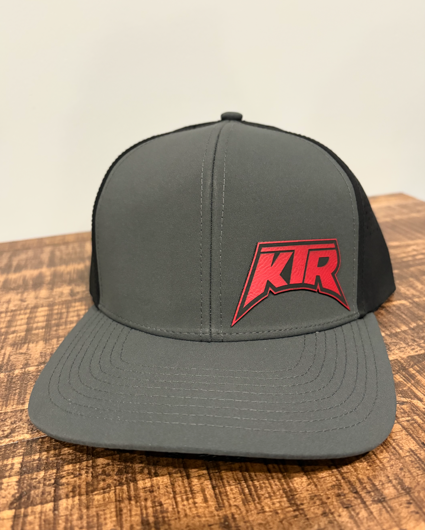 Leather Patch Logo Hat