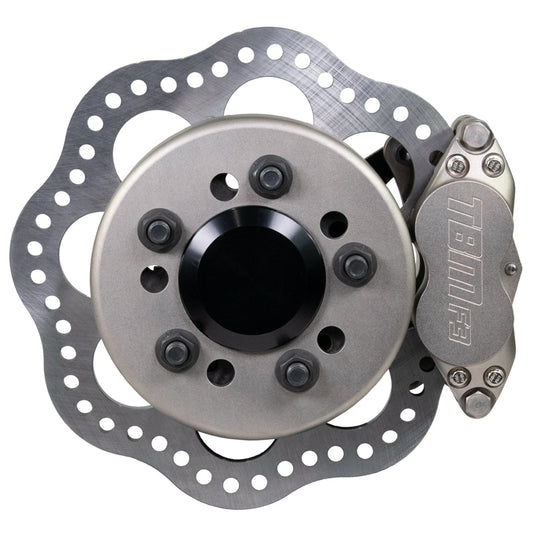 1993-02 Mark IV Toyota Supra IRS Rear Drag Brake Kit F3 4 Piston 001-0293-1-TBM Brakes-Motion Raceworks