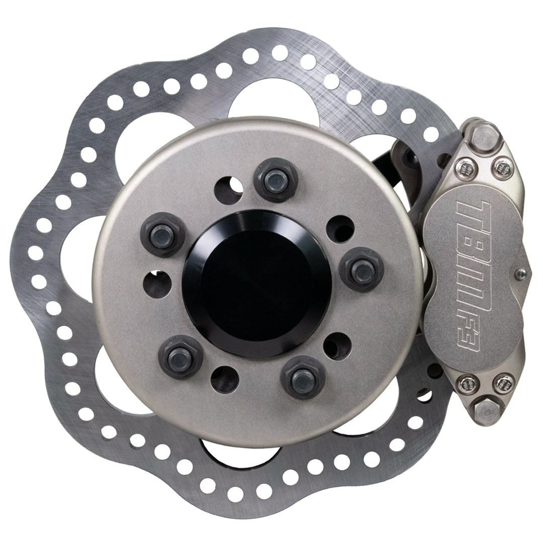 Rear Drag Brake Kit F3 Calipers (Mopar 8.75", for 2.875" sealed axle bearing. 11.50 x .375 rtr) - 001-0282B3-1-TBM Brakes-Motion Raceworks