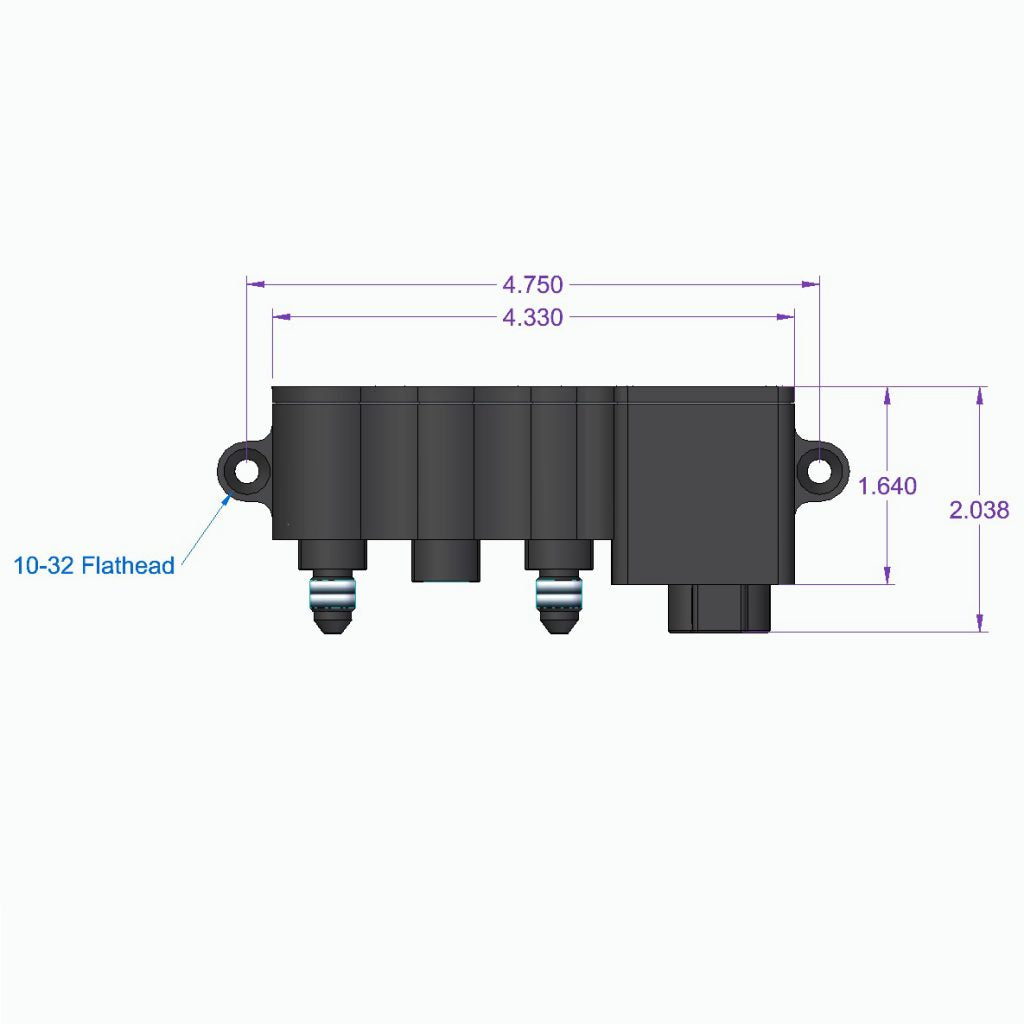 RIFE Triple Sensor Block + 1 M5 Input (Choose Sensors)-RIFE-Motion Raceworks