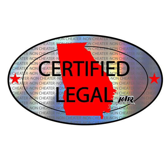 2024 KTR CERTIFIED LEGAL DECAL