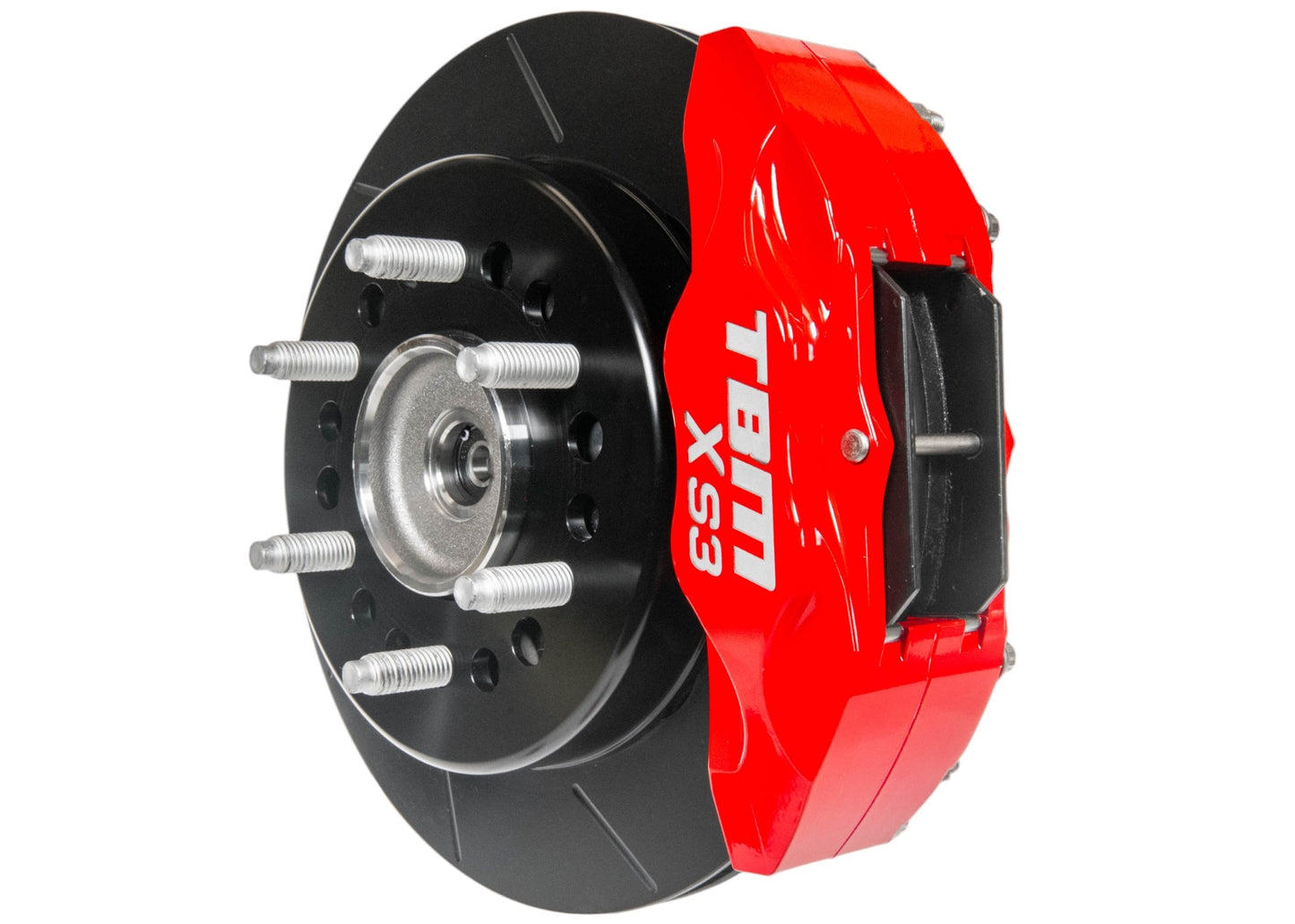 99-18 Silverado 2WD/4WD XS3 Front Extreme Street Brake Kit 6 lug - Motion Raceworks