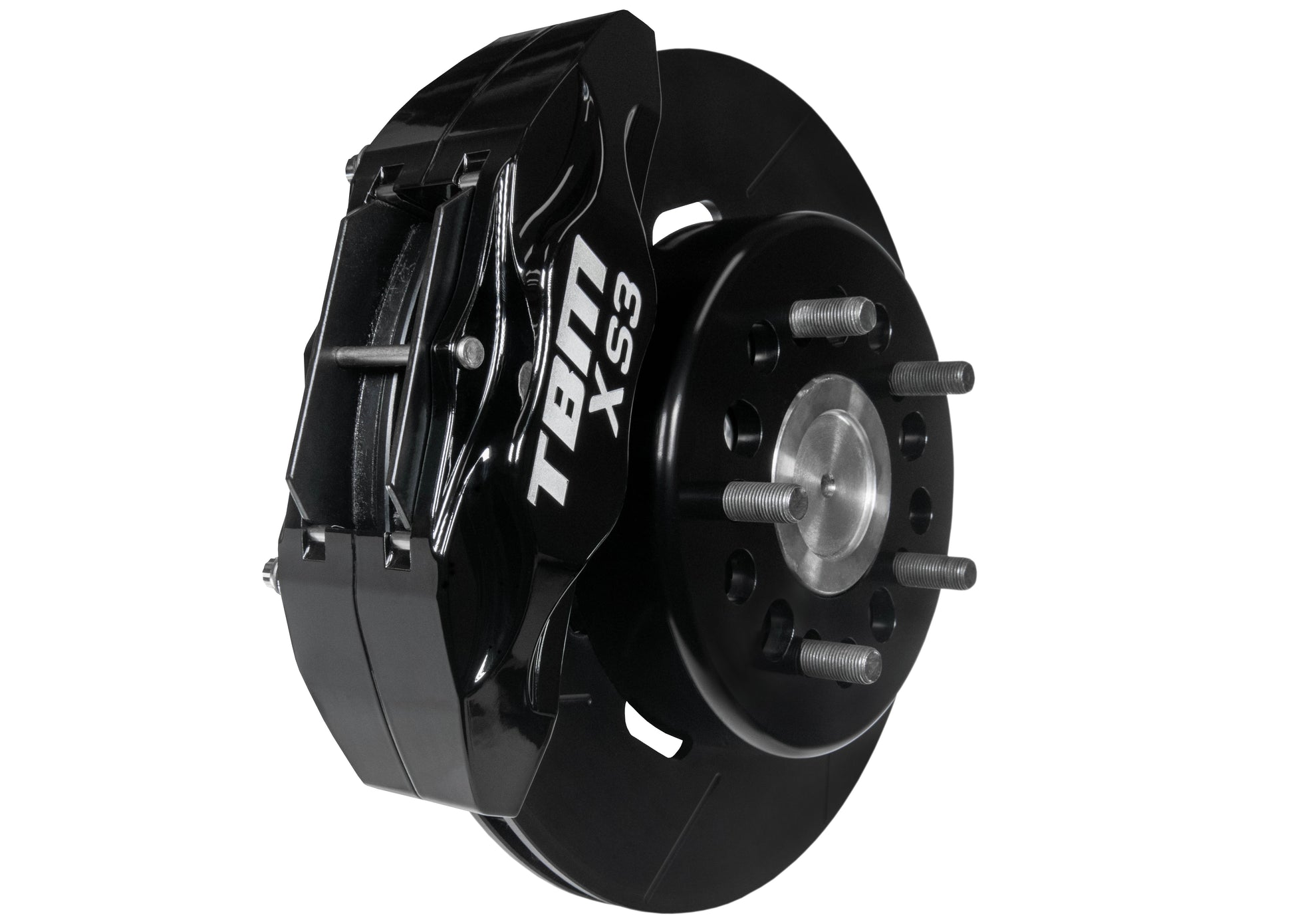 Rear XS3 Extreme Street Brake Kit (GM 10/12 Bolt C Clip Eliminator) - Motion Raceworks