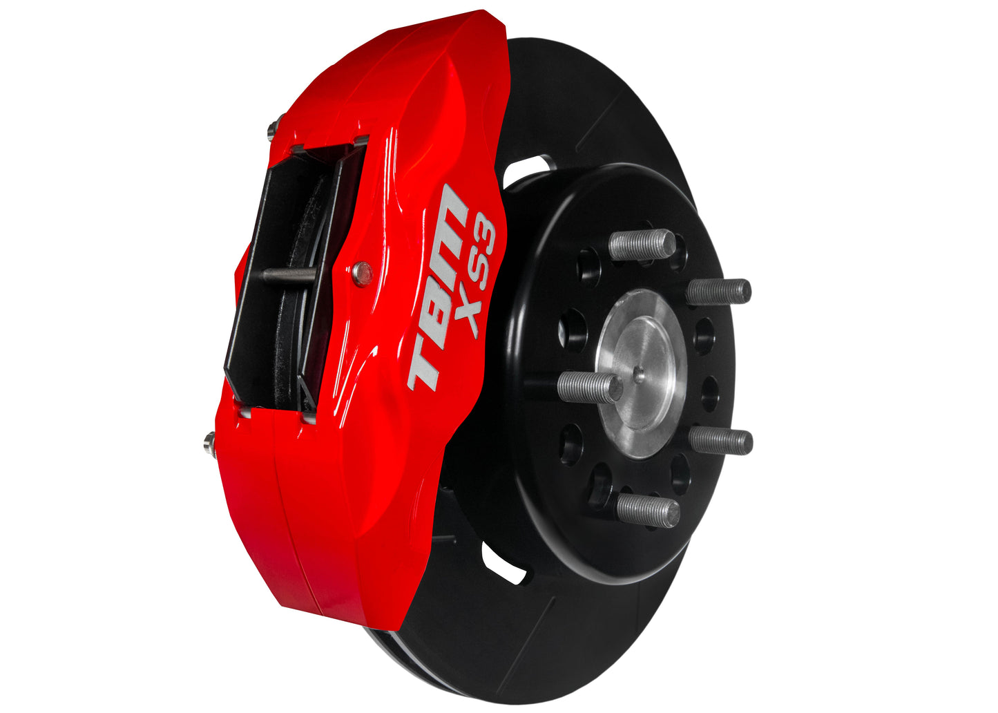 Rear XS3 Extreme Street Brake Kit (GM 10/12 Bolt C Clip Eliminator) - Motion Raceworks