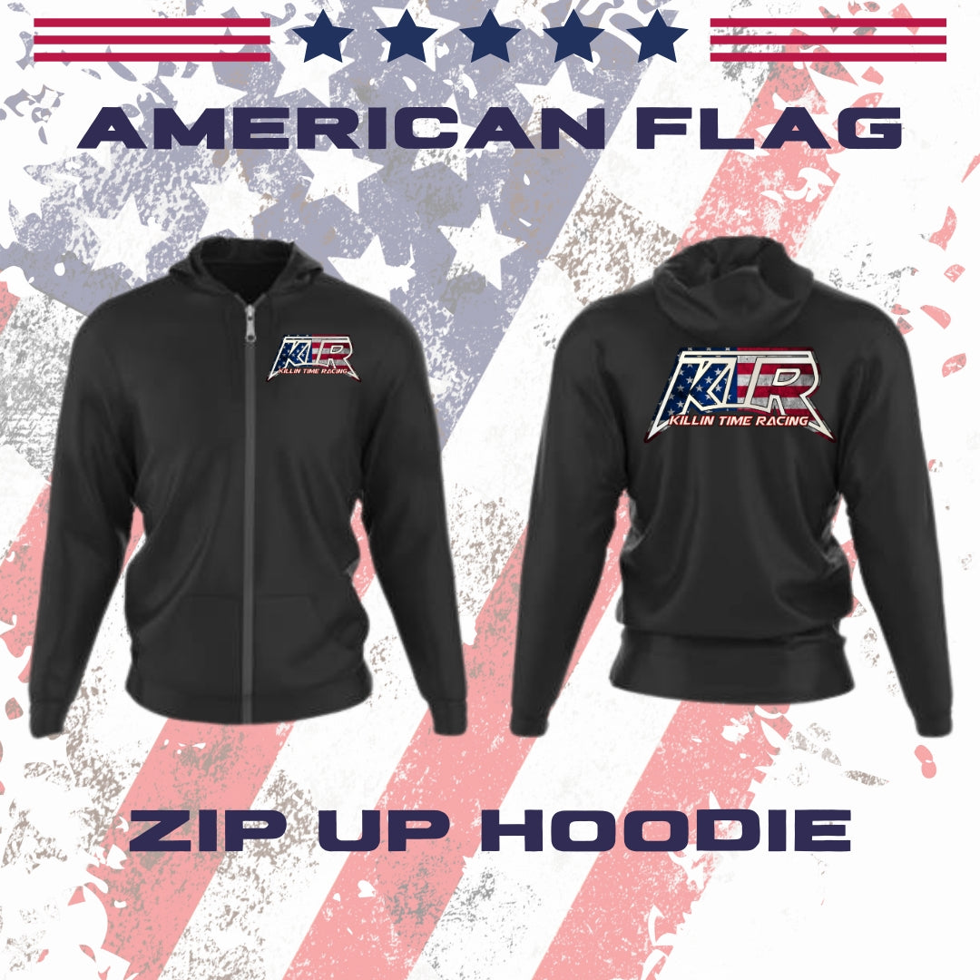 KTR American Flag Full-Zip Hoodie