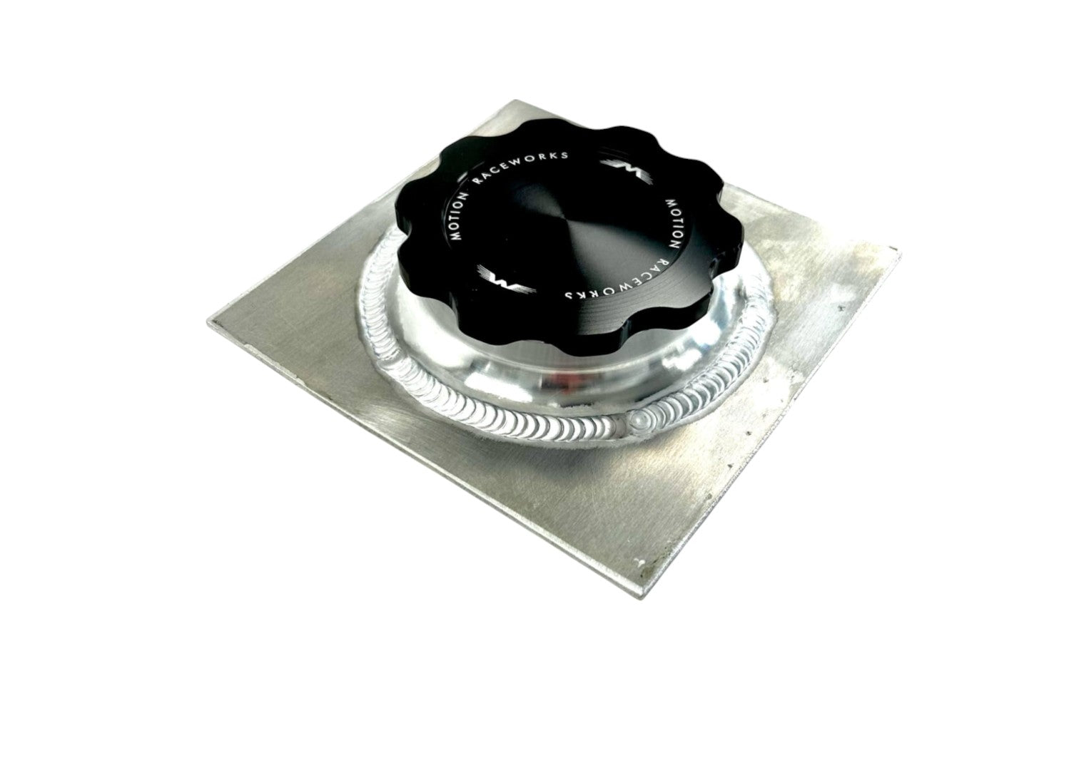 Motion Billet Fuel Cap w/ Weld On Flange - Motion Raceworks
