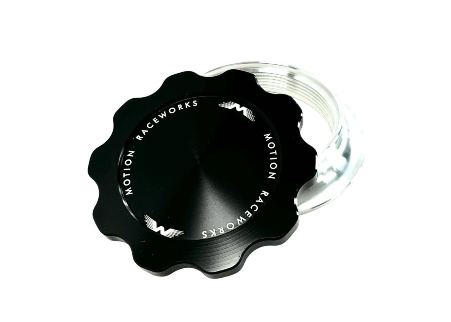 Motion Billet Fuel Cap w/ Weld On Flange - Motion Raceworks