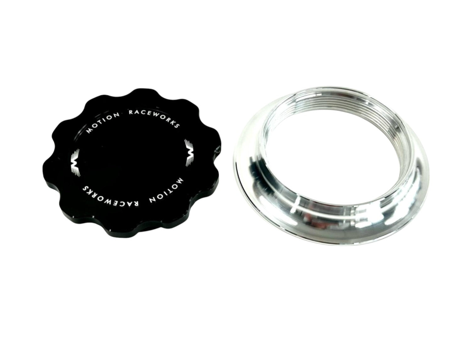 Motion Billet Fuel Cap w/ Weld On Flange - Motion Raceworks