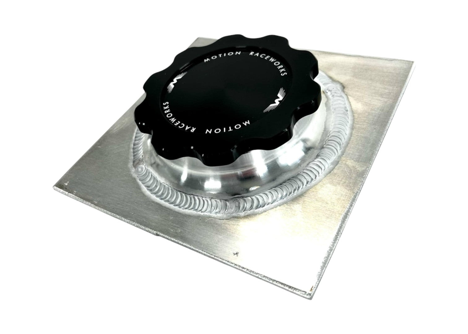Motion Billet Fuel Cap w/ Weld On Flange - Motion Raceworks