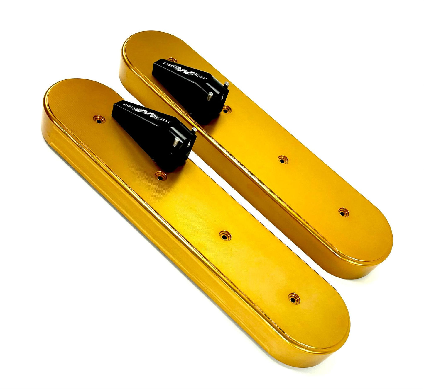 LS Race Gold Anodized Billet Valve Covers