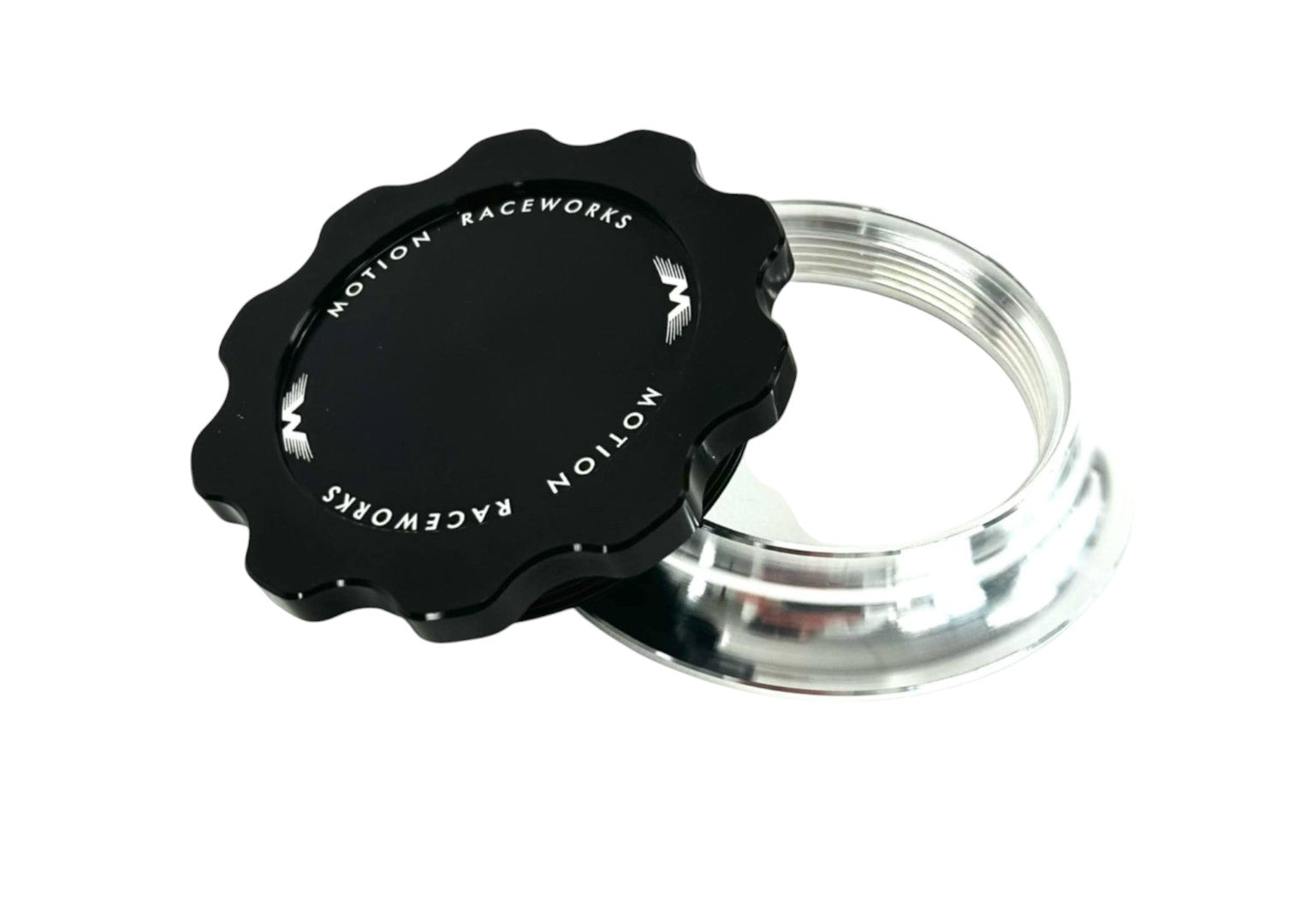 Motion Billet Fuel Cap w/ Weld On Flange - Motion Raceworks