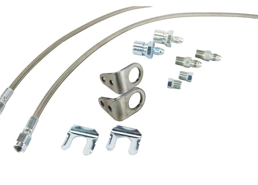 Front Brake Plumbing Kit for Aftermarket Brake Calipers - Motion Raceworks