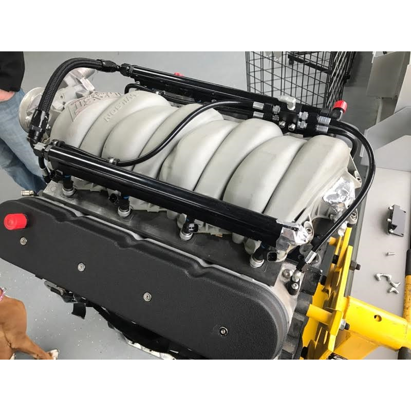 Motion Raceworks V2 LS Flex Line Coolant Crossover Steam Kit for Low Pro Plastic Intakes 10-10006-Motion Raceworks-Motion Raceworks
