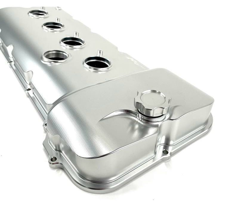 Motion Raceworks Billet Coyote Valve Covers Clear Anodizing