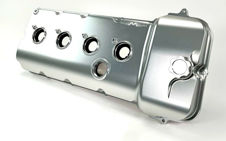 Motion Raceworks Billet Coyote Valve Covers Clear Anodizing