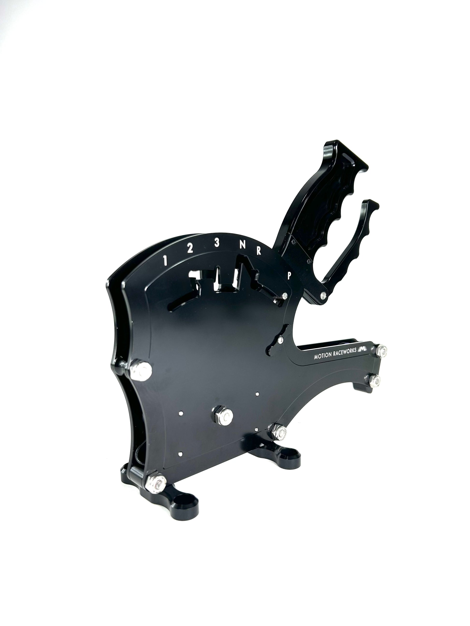 TH350 3 Speed Forward Pattern Operator Series Billet Shifter Front Exit - Motion Raceworks