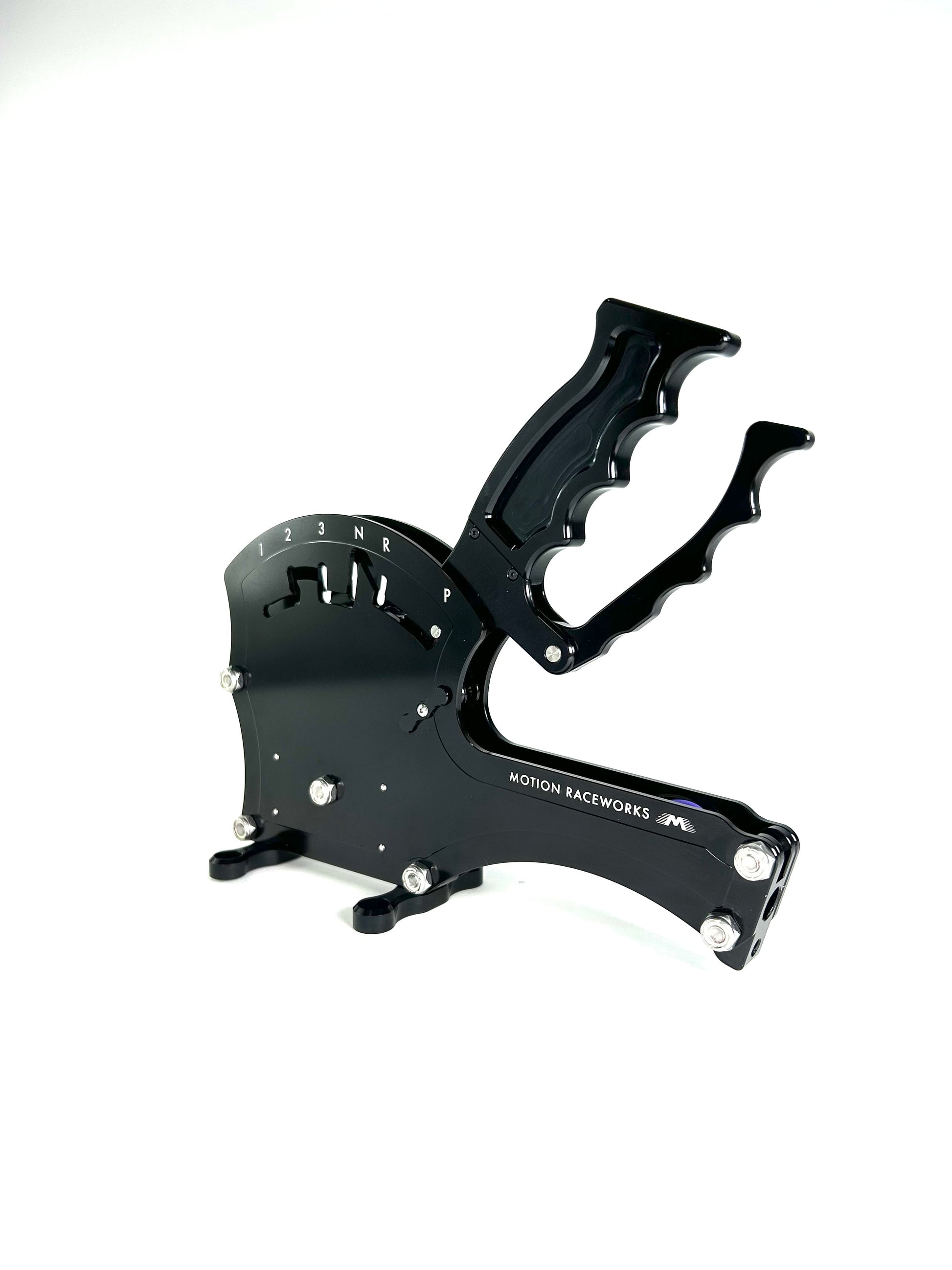 TH350 3 Speed Forward Pattern Operator Series Billet Shifter Front Exit - Motion Raceworks