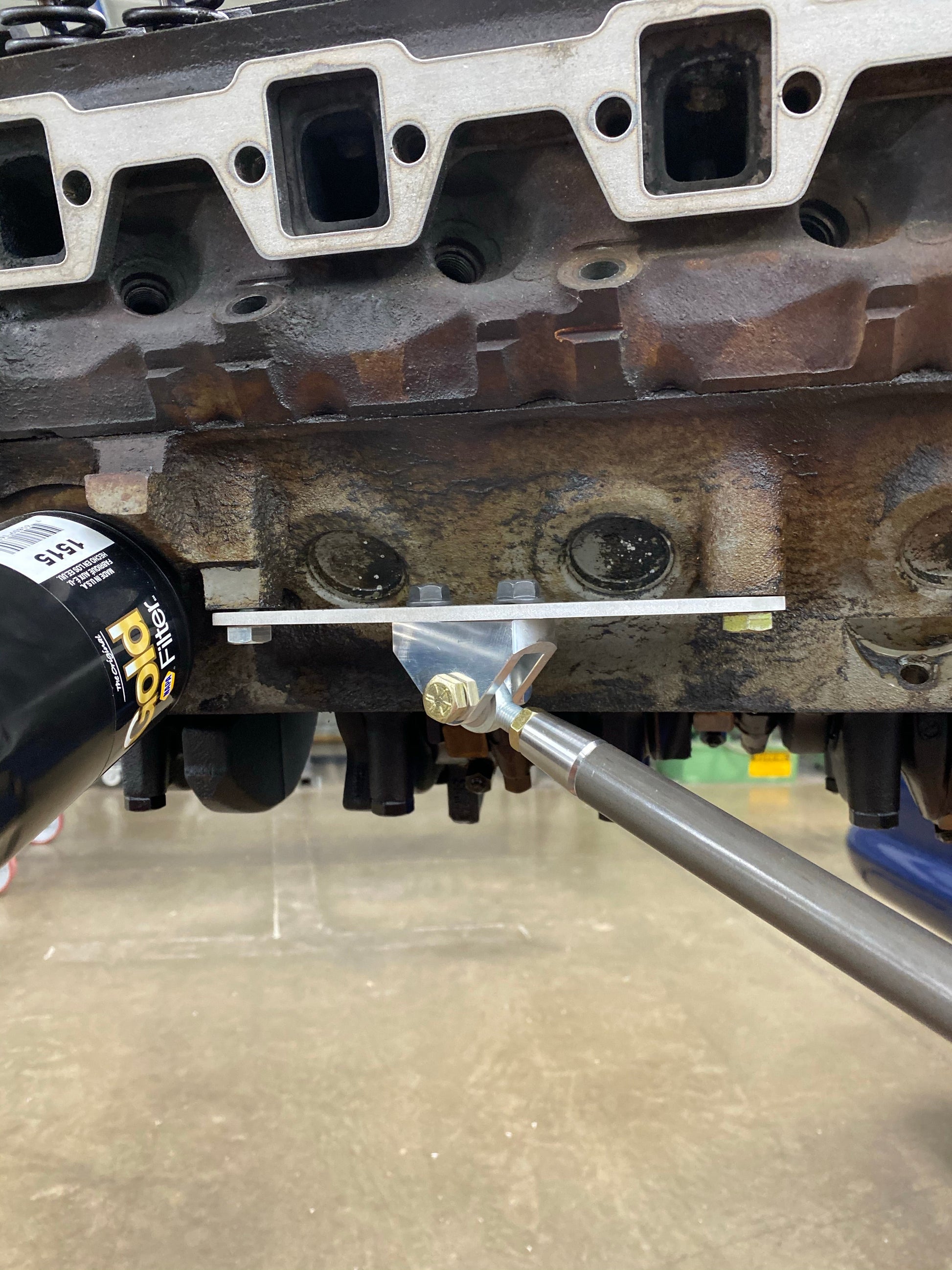 Small Block Ford SBF Engine Travel Limiters-Motion Raceworks-Motion Raceworks