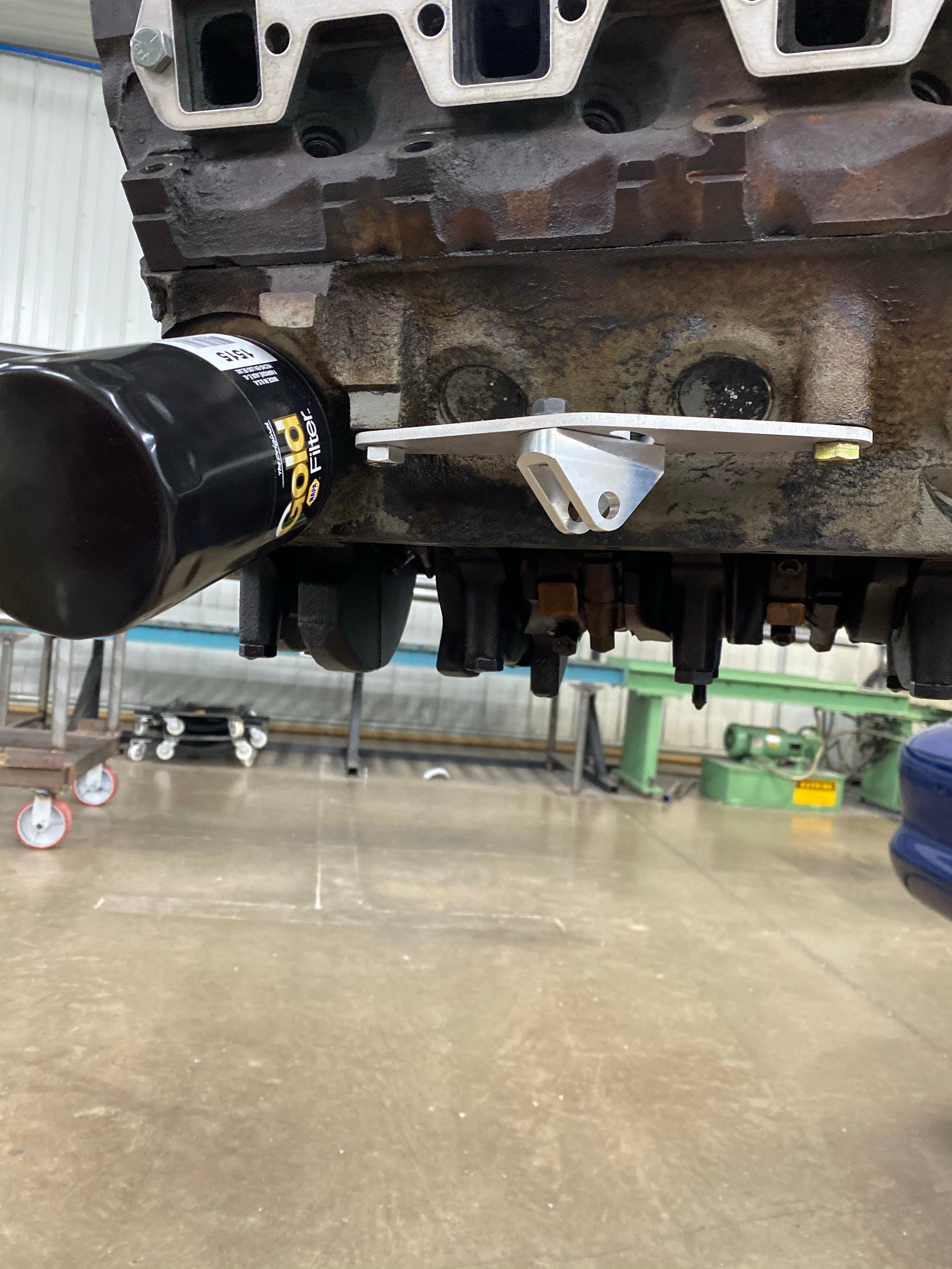 Small Block Ford SBF Engine Travel Limiters-Motion Raceworks-Motion Raceworks