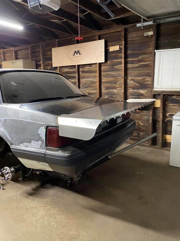 Motion Raceworks Foxbody Mustang Coupe / Notch 15" Strutless Drag Wing 31-100-Motion Raceworks-Motion Raceworks