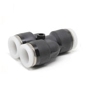 PISCO PLASTIC PUSH-IN FITTING 1/4" TUBE UNION "Y" (KTR-AF47)