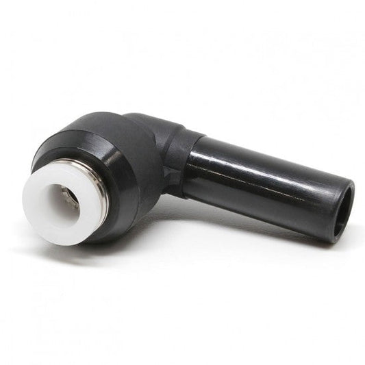 PISCO PLASTIC PUSH-IN FITTING 1/4" TUBE X 3/8" PLUG-IN REDUCING ELBOW (KTR-AF49)