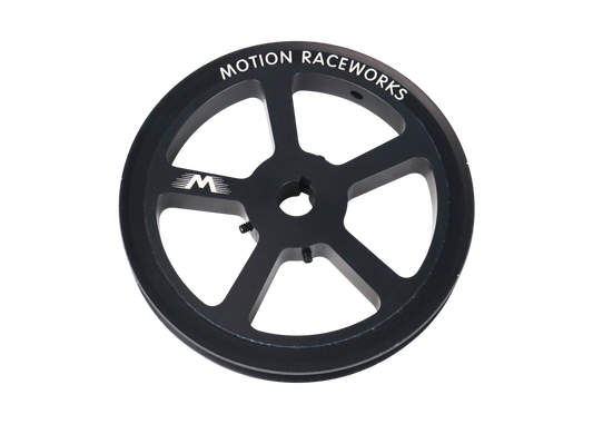 Motion Raceworks 56 Tooth 10mm wide (8mm HTD) Pulley for 5/8" Keyed Shaft - Motion Raceworks
