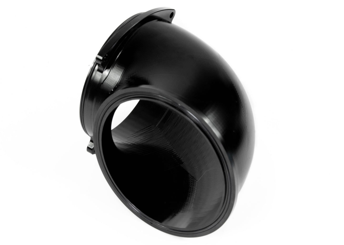 Attachment Only: High Flow 90° Tight Radius 4" V-Band Attachment for ICON 92mm-Motion Raceworks-Motion Raceworks
