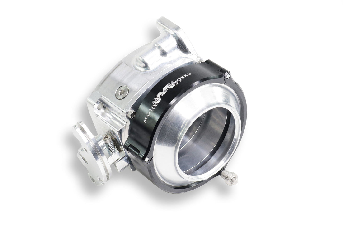 ICON 92/95mm Cable Drive Throttle Body (Bare Finish) w/ Interchangeable Connection-Motion Raceworks-Motion Raceworks